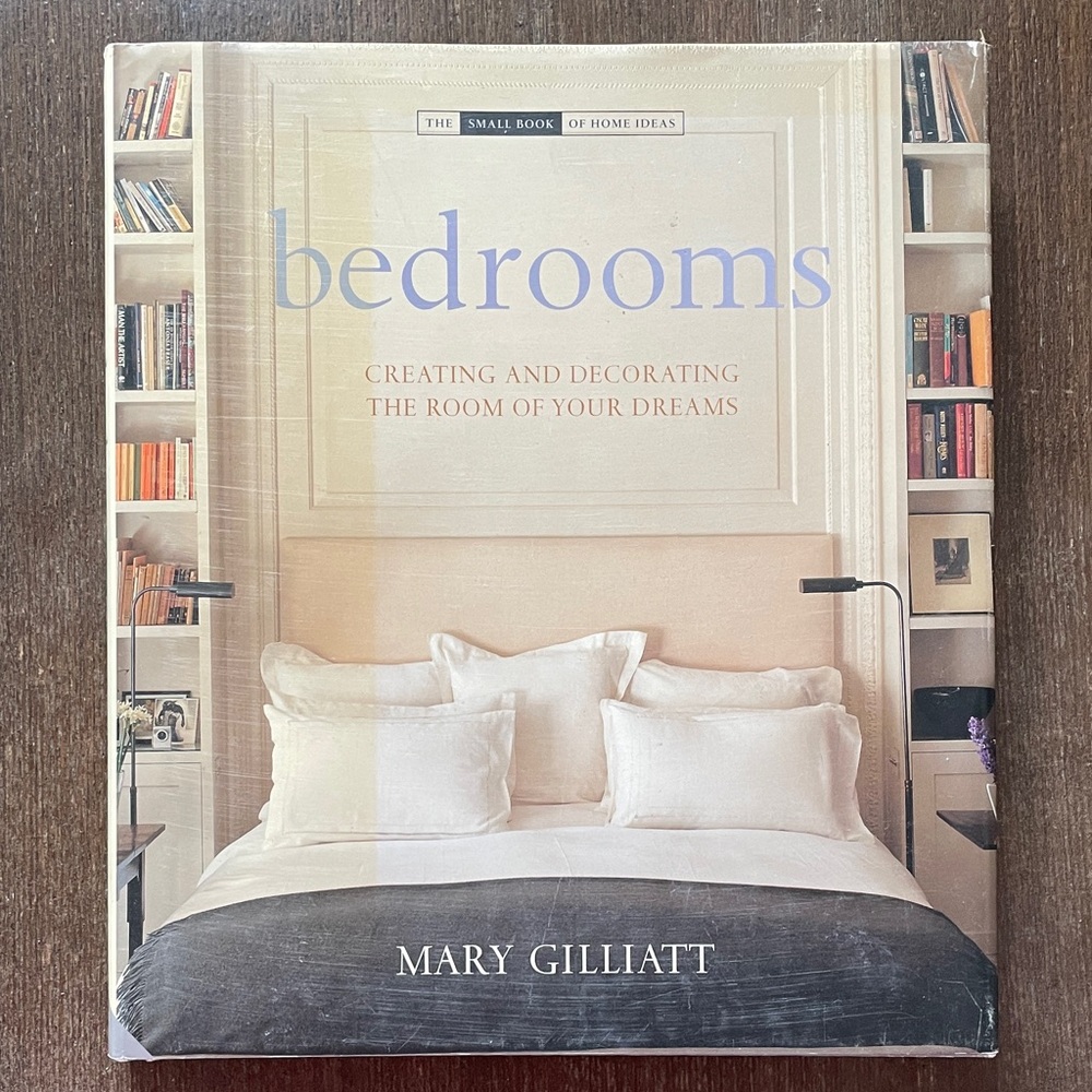 Bedrooms by Mary Gilliatt - Hardcover Home Decor Book - White & Beige